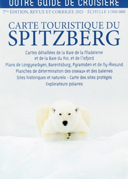 Carte touristique du Spitzberg